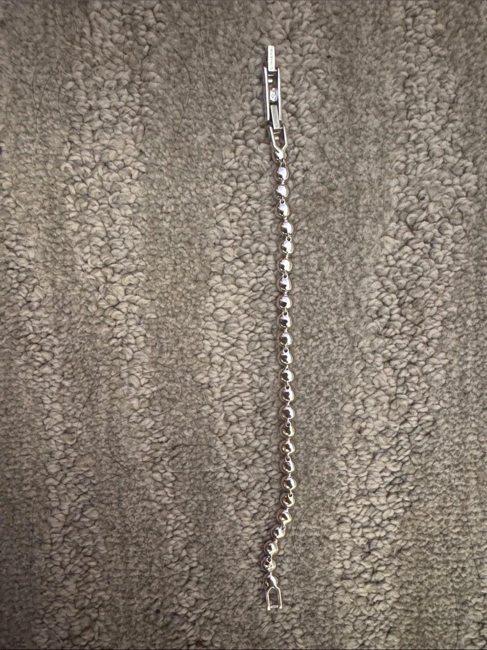 Silver Crystal Tennis Bracelet - Women Jewelry